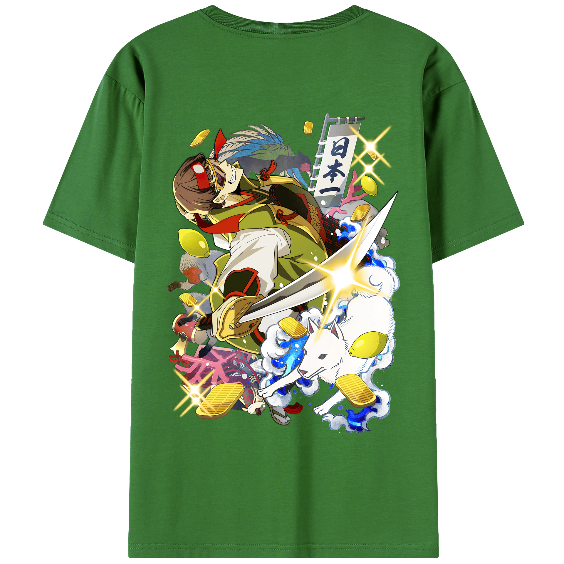 （画像用） 文豪ストレイドッグス Bungo Stray Dogs レディース半袖Tシャツ(バックプリント)